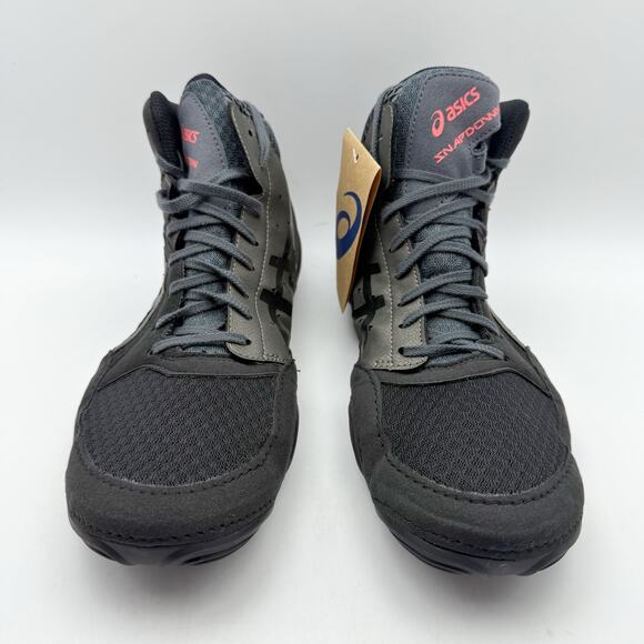 Asics Mens SnapDown 3 Wrestling Shoes US 10.5 M EU 43.5 Black Gunmetal NIB - Picture 6 of 12